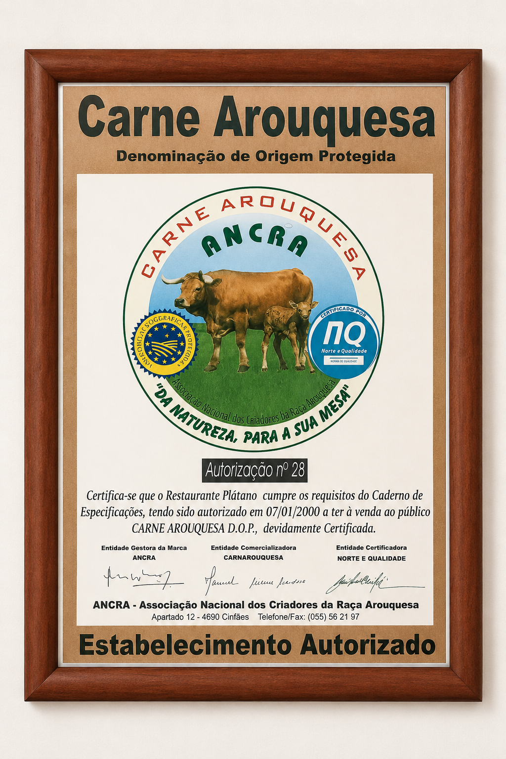 Carne Arouquesa D.O.P.